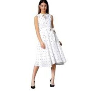 Tokyo Talkies Black White Retro Polka Dot Dress Size Medium. Light and F…
